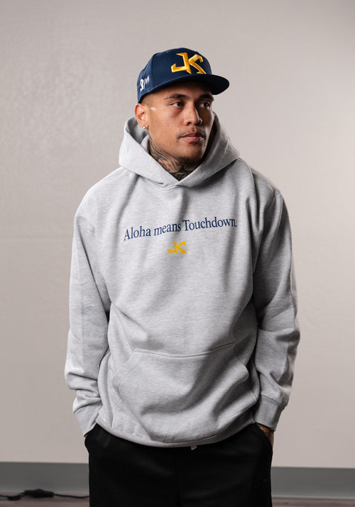 Aloha Means Touchdown HOODIE