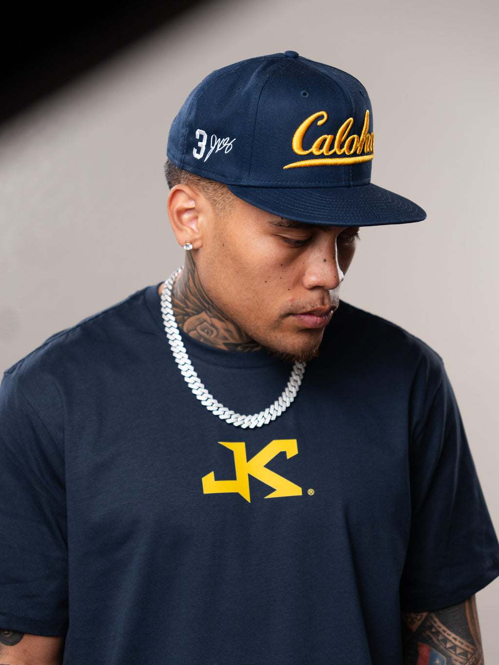 JKS CALOHA HAT (NAVY)
