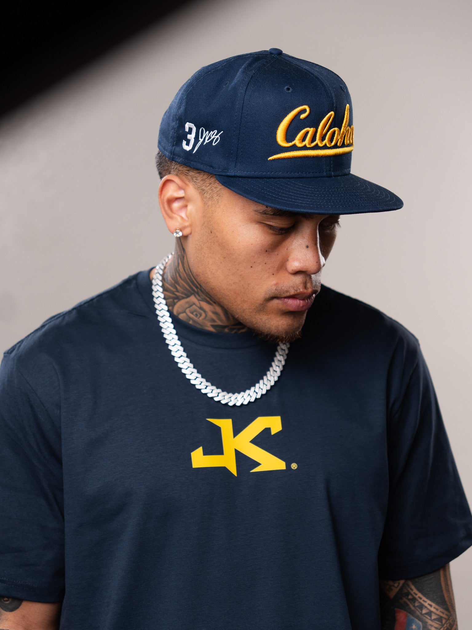 JKS CALOHA HAT (NAVY)